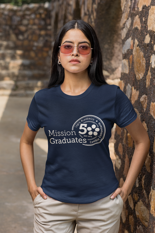 Logro Academico. Cambio Comunitario Camiseta de algodón orgánico unisex