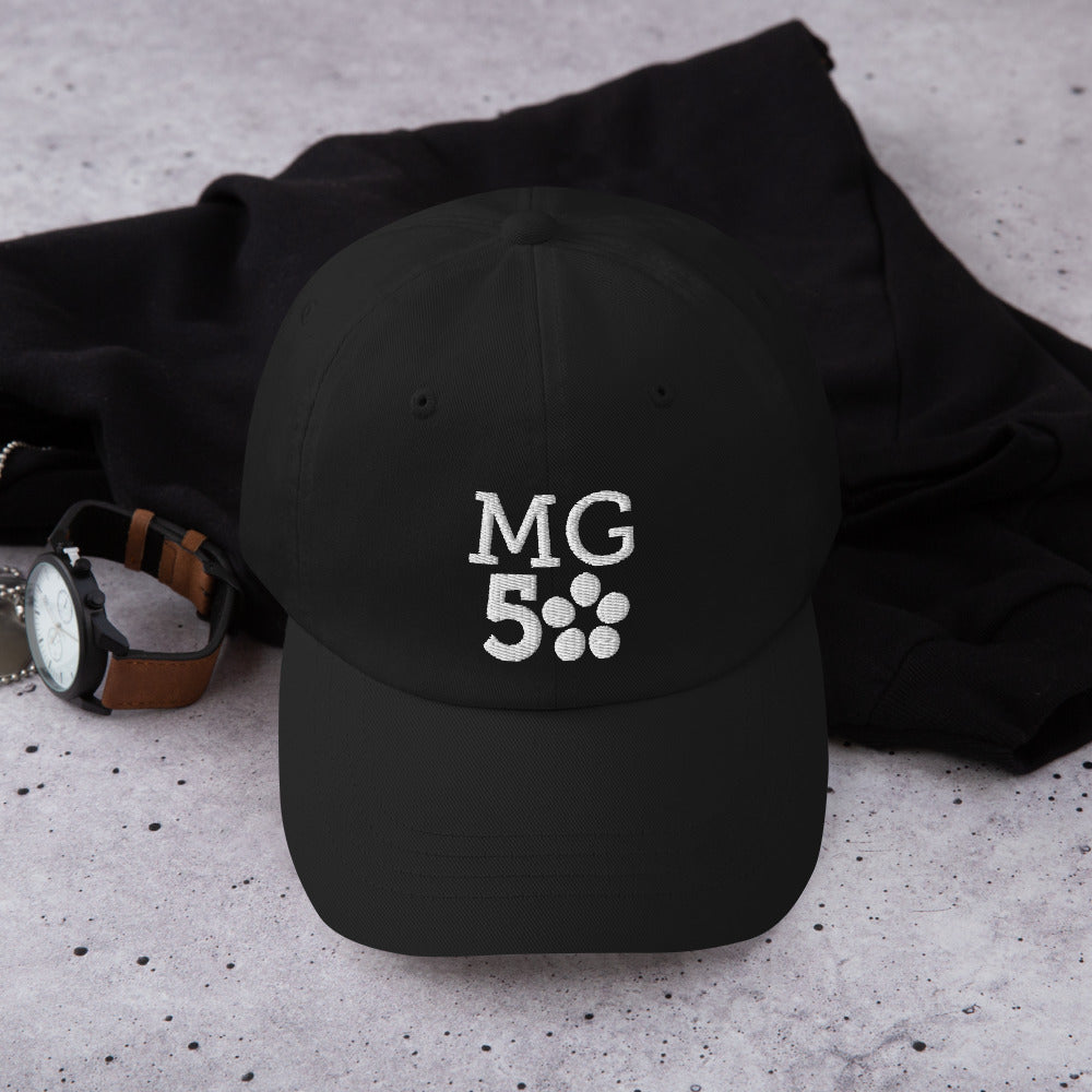 Mission Graduates 50th Anniversary Logo Embroidered Low Profile Dad Hat