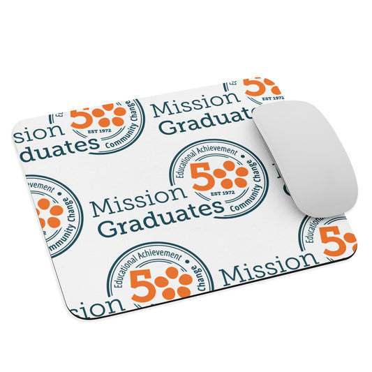 Mission Graduates Horizontal Logo Mouse pad