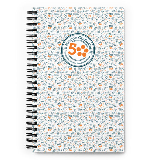 MG Spiral notebook with Logo Seal - Dotted Interior Pages