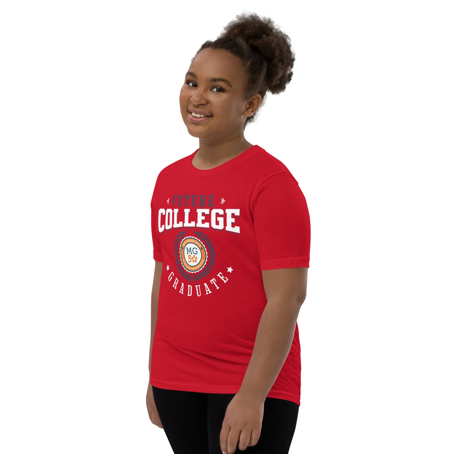 Future College Graduate MG Collegiate Youth Short Sleeve T-Shirt